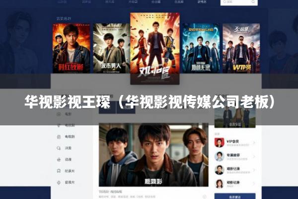华视影视王琛（华视影视传媒公司老板）